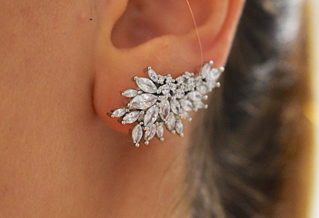 Orecchini bouquet cristal