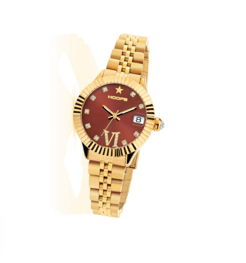 Orologio hoops chocolate