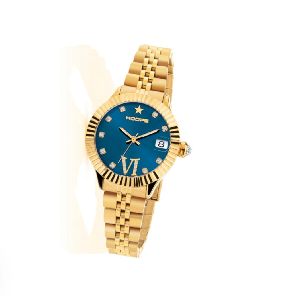 Orologio hoops blue