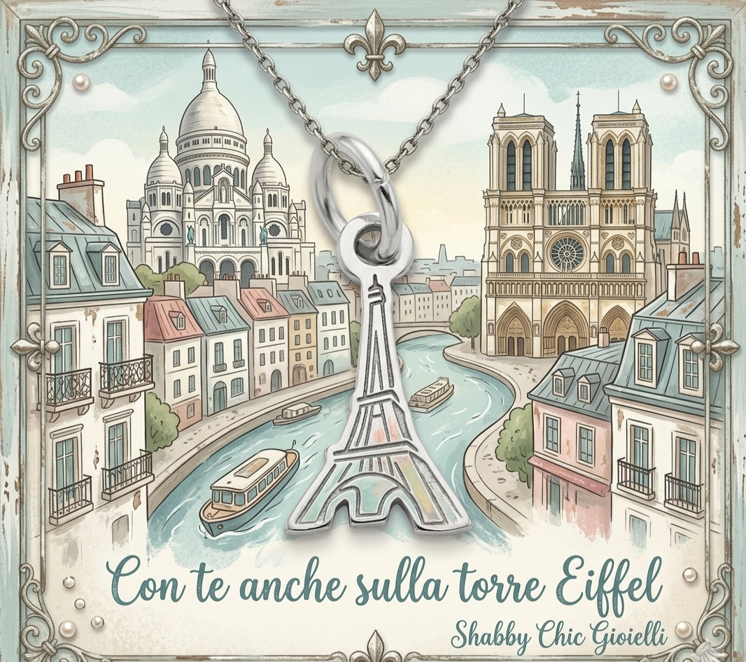 Ciondolo Torre Eiffel (emozioni)