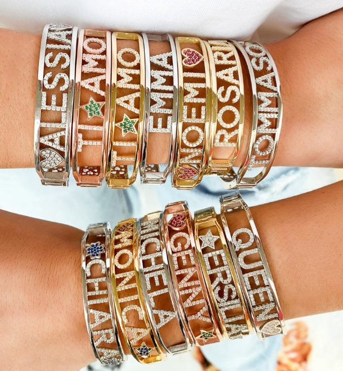 Bracciale manetta super personalizzabile