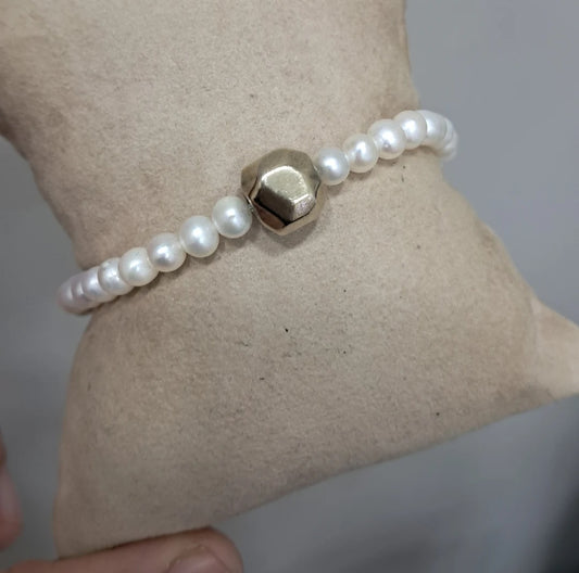 Bracciale perle e boule