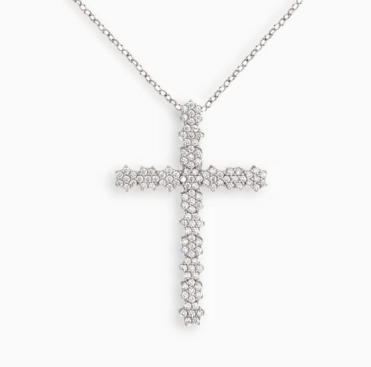 Collana Cross Flower