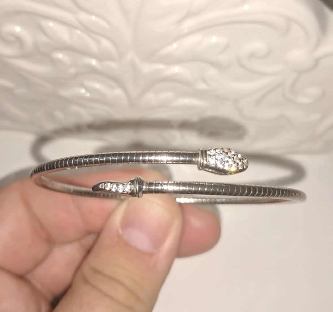 Bracciale rigido serpente