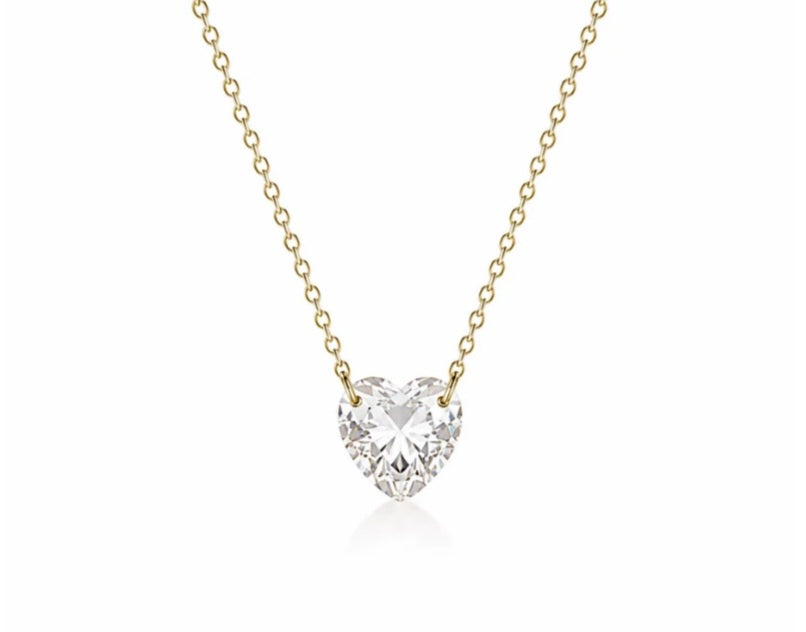 Collana Nude heart big