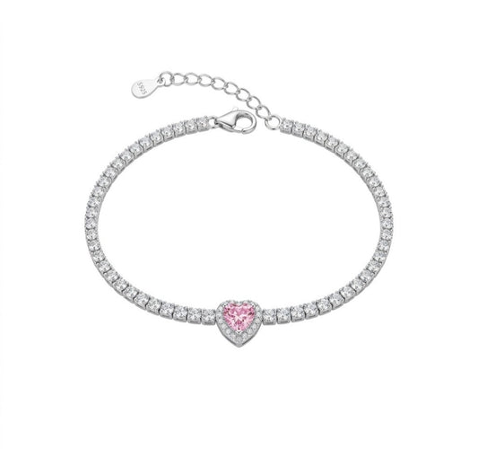 Bracciale Pink heart