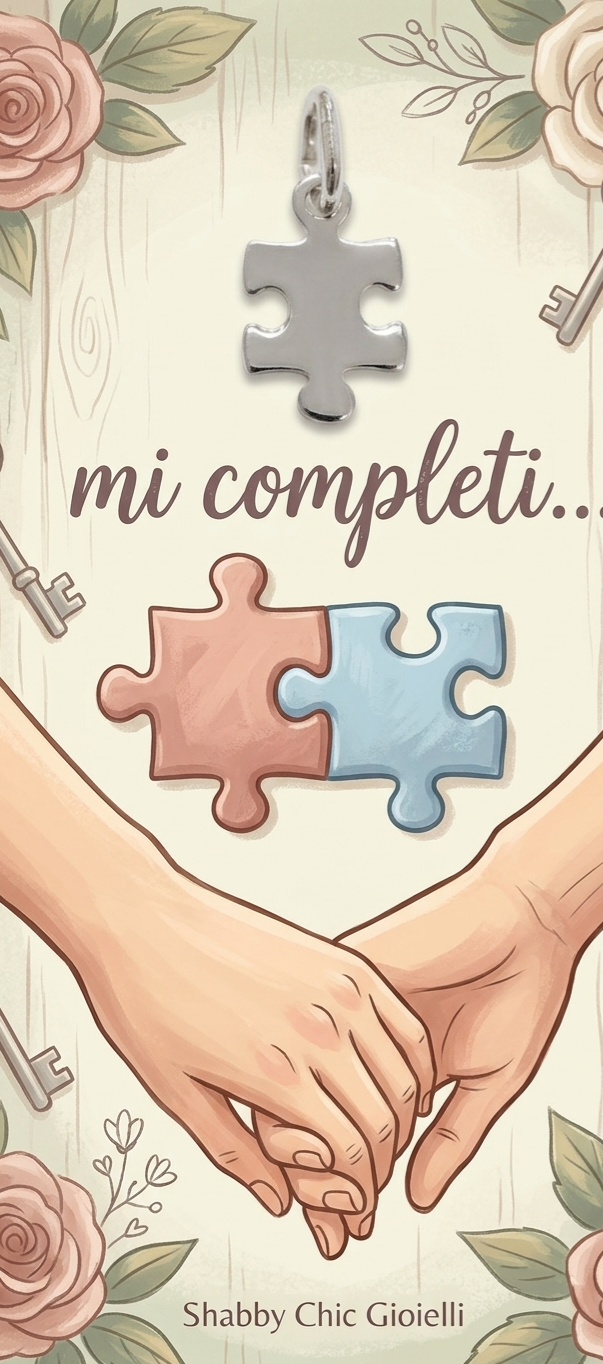 Ciondolo puzzle (emozioni)