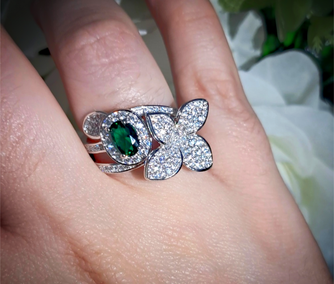 Anello incanto foliage