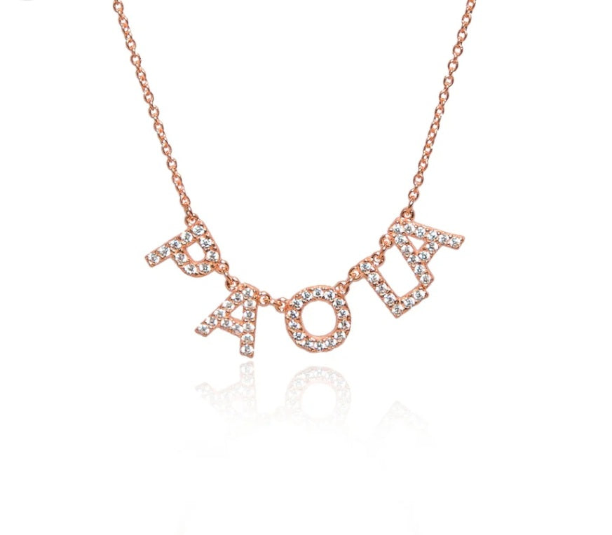 Collana nome super personalizzabile