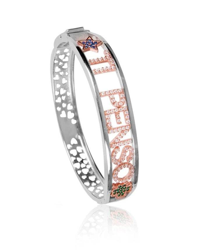 Bracciale manetta super personalizzabile