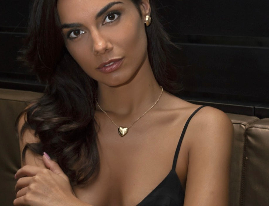 Orecchini Marcello Pane bottoni cuori