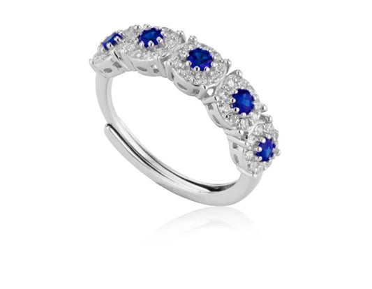Anello riviera magic blu