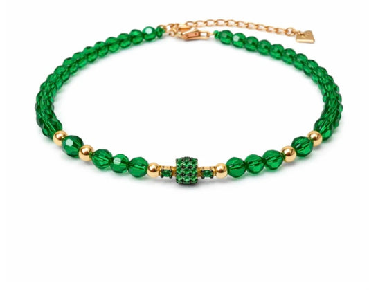 Bracciale Colored green uomo