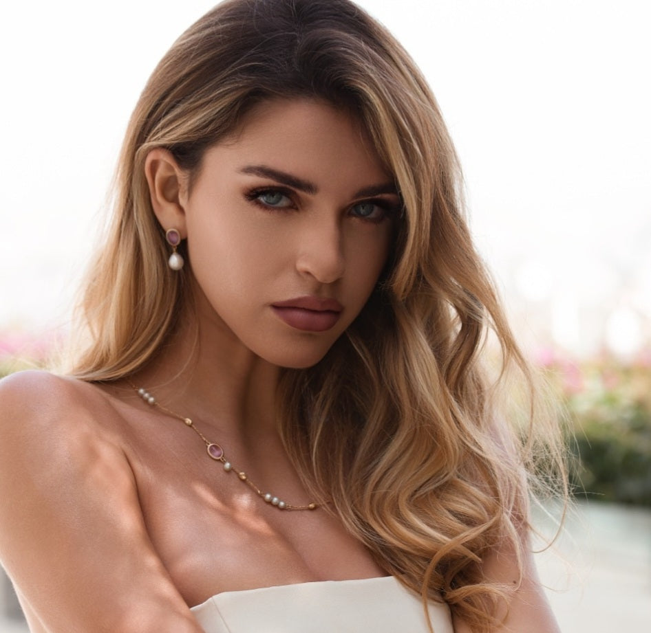 Orecchini occhio di gatto