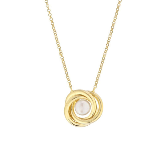 Collana Marcello Pane nodo perla