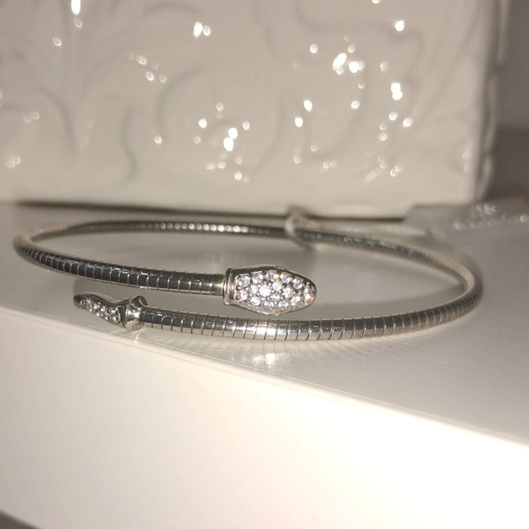 Bracciale rigido serpente