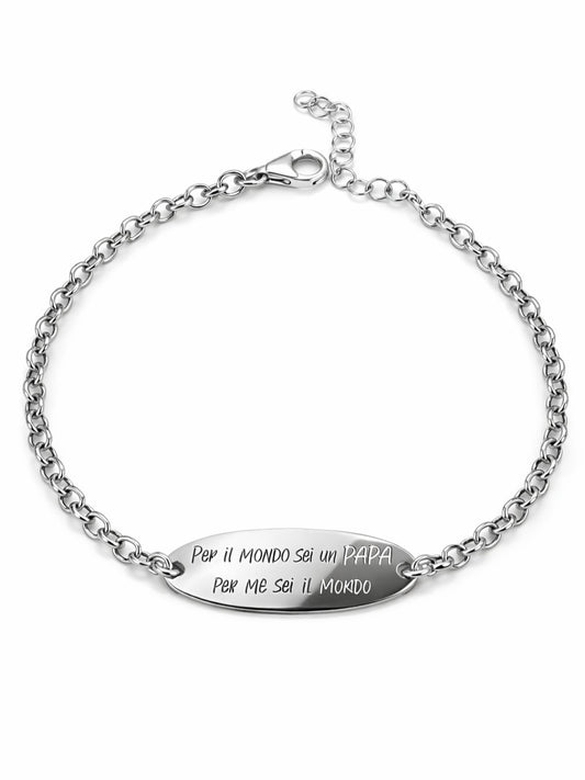 Bracciale Papà mondo