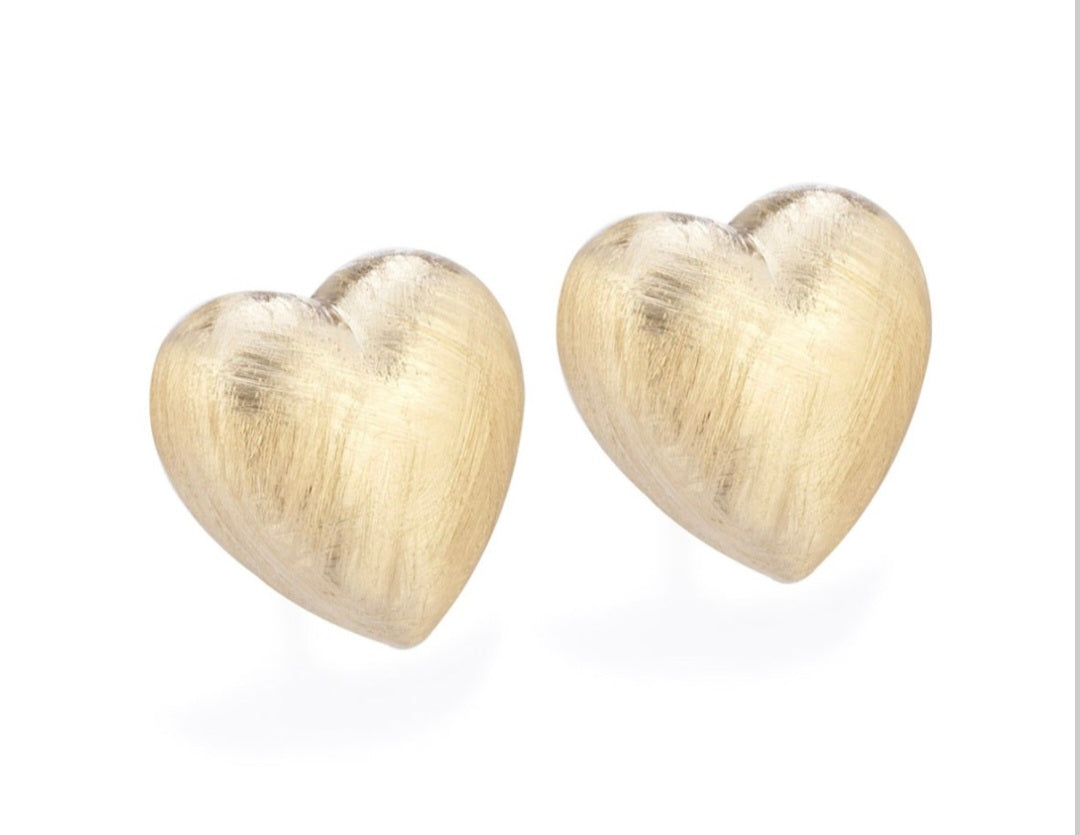 Orecchini Marcello Pane bottoni cuori